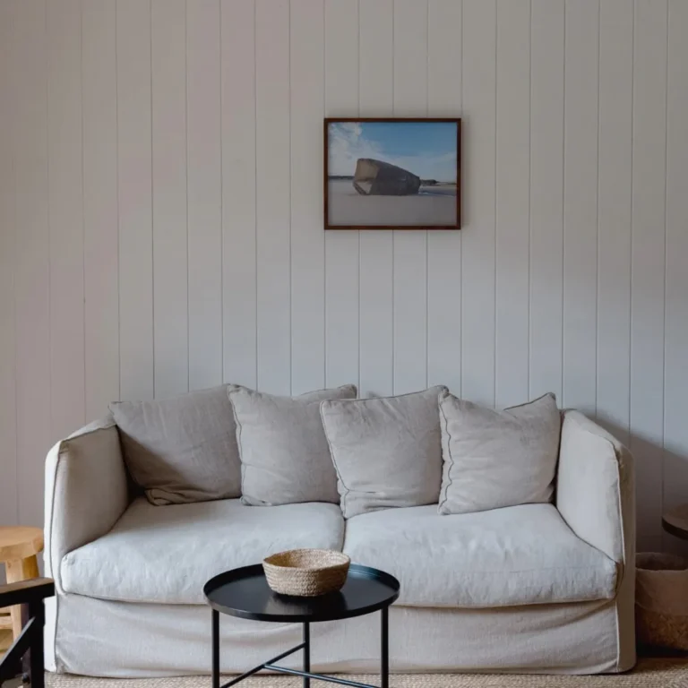 vue du canapé lit de la junior suite